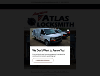atlaslocksmith.com screenshot