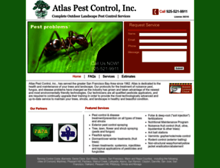 atlaspestcontrol.com screenshot