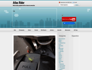 atlasrider.com screenshot