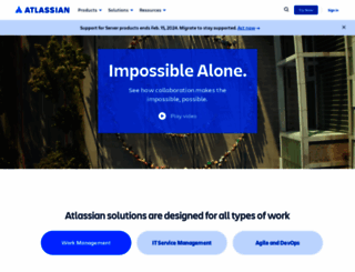 atlasssian.com screenshot