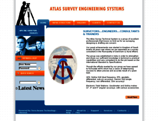 atlassurvey.com screenshot