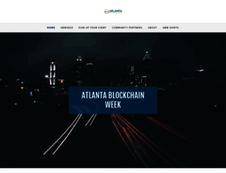 atlblockchainweek.com screenshot