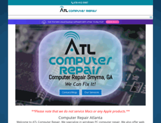 atlcomputerrepair.com screenshot