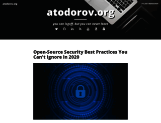 atodorov.org screenshot