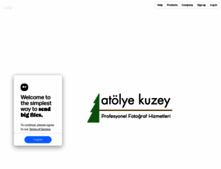 atolyekuzey.wetransfer.com screenshot
