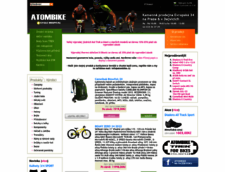 atombike.cz screenshot