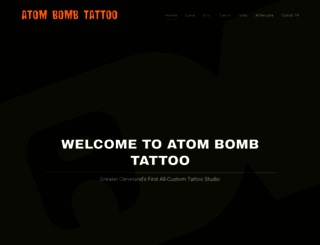 atombombtattoo.com screenshot