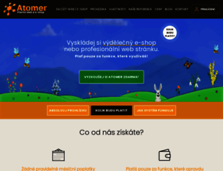 atomer.cz screenshot