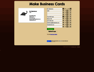 atomicbusinesscards.com screenshot