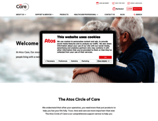 atos-care.co.uk screenshot