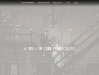 atouchofsoulproductions.com screenshot