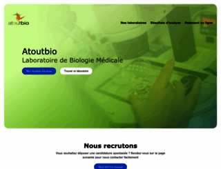 atoutbio.fr screenshot