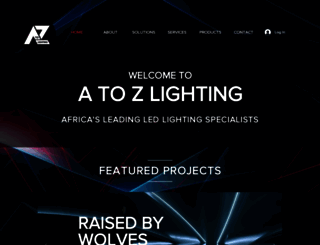 atozlightingza.com screenshot