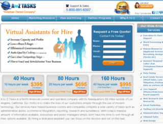 atoztasks.com screenshot