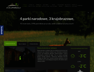 atrakcjepodlasia.pl screenshot