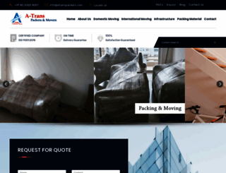 atranspackers.com screenshot