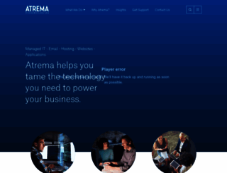 atrematech.com screenshot