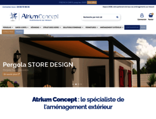 atrium-concept.fr screenshot