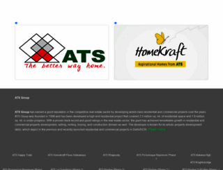 ats-greens.co.in screenshot