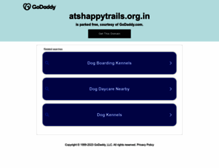 atshappytrails.org.in screenshot