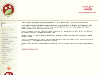 attachmentparenting.ro screenshot