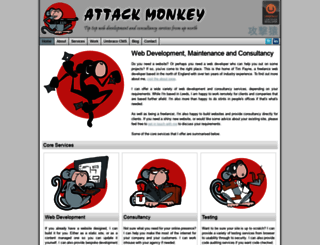 attackmonkey.co.uk screenshot