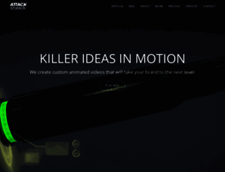 attackmotiondesign.com screenshot