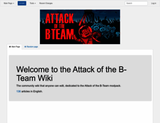 attackofthebteamwiki.com screenshot