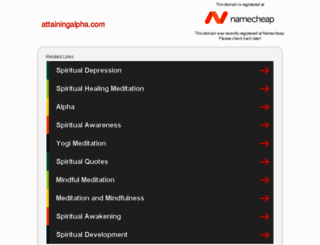 attainingalpha.com screenshot