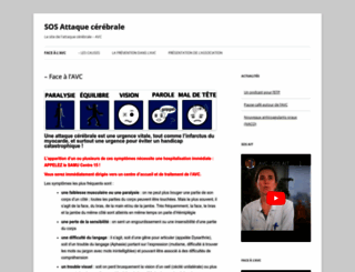 attaquecerebrale.org screenshot