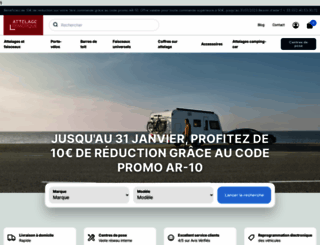 attelage-remorque.com screenshot