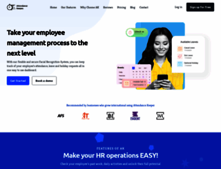 attendancekeeper.net screenshot
