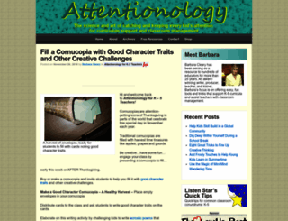 attentionology.com screenshot