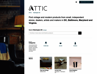 attic-dc.com screenshot