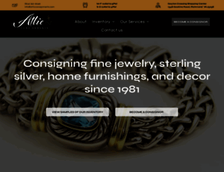 atticconsignments.com screenshot