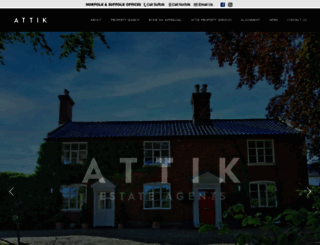 attikpropertyservices.co.uk screenshot