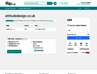 attitudedesign.co.uk screenshot