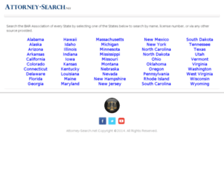 attorney-search.net screenshot