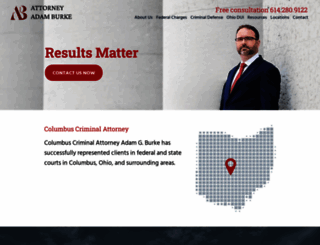 attorneyadamburke.com screenshot