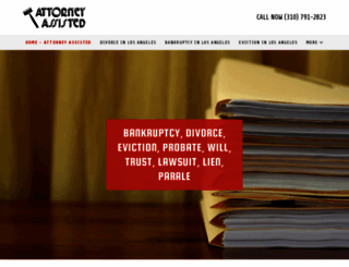 attorneyassisted.net screenshot