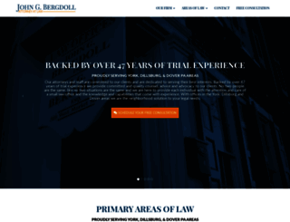 attorneybergdoll.com screenshot