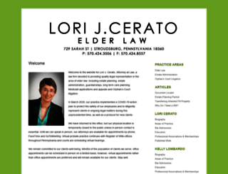 attorneycerato.com screenshot