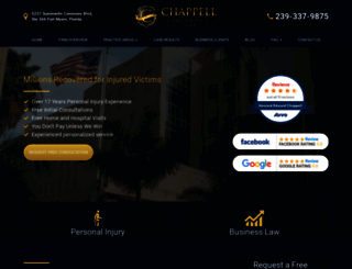 attorneychappell.com screenshot