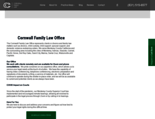 attorneycornwall.com screenshot