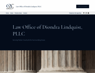 attorneydiondralindquist.com screenshot