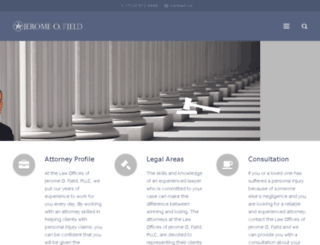 attorneylawfields.com screenshot
