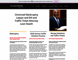 attorneyleon.com screenshot