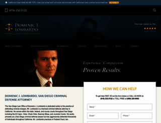 attorneylombardo.com screenshot