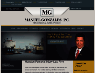 attorneymanuelgonzales.com screenshot