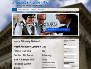 attorneynetworkusa.com screenshot